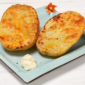 Patatas al horno con pimienta