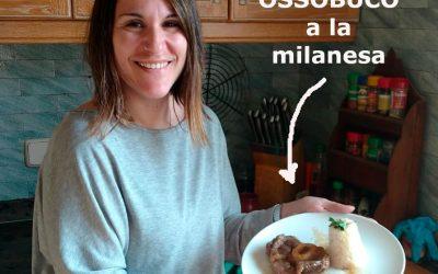 OSSOBUCO A LA MILANESA CON ARROZ Y CIRUELAS  por Carmen Piñeiro